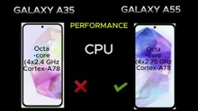 Samsung Galaxy A35 vs. Galaxy A55
