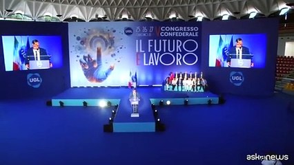 Download Video: Congresso Ugl, Capone: 10 sfide per il futuro del lavoro