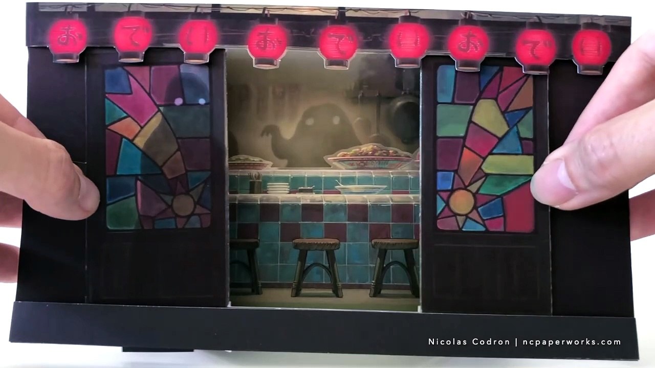 Pop-up Ghibli Sen + Chihiro / Spirited Away