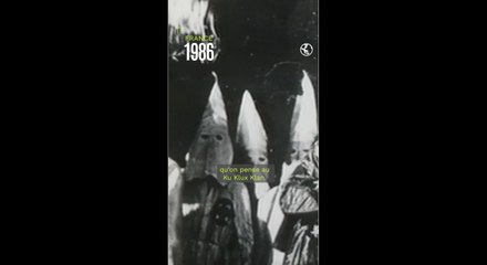 Paris, 1986 : Alain Decaux revient sur l'origine du groupe d'extrême-droite "La Cagoule"