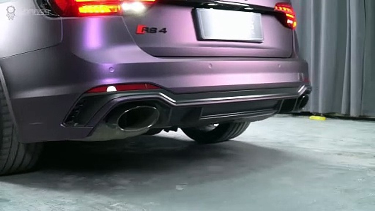 12mm Audi RS4 Wheel Spacers Before And After - BONOSS Audi Aftermarket Parts