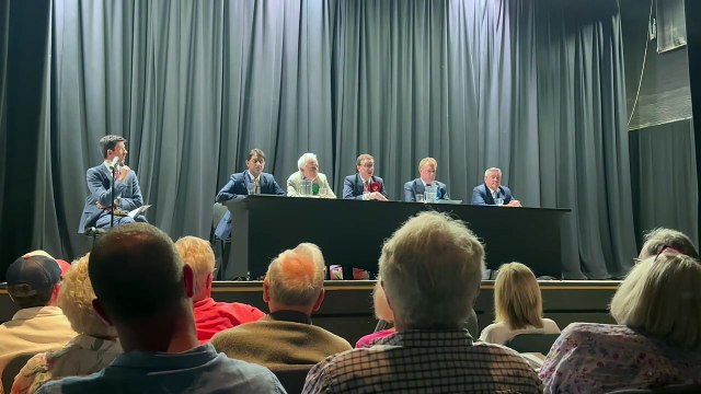 Labour Alex Just says his values as barrister show his integrity at General Election Hustings