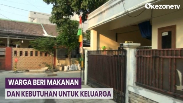 Pasca Penggeledahan Rumah Terduga Teroris, Warga Bersimpati Beri Makanan untuk Keluarga