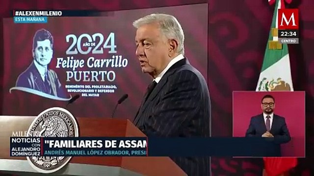 Reacción de AMLO ante la liberación de Assange, felicitaciones y mensaje