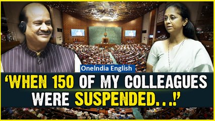 'Don't Think Of...': NCP's Supriya Sule's Attack On Om Birla Over Suspension of 150 MPs | Watch