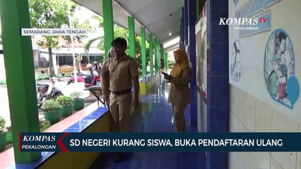 SDN Petompon 3 Semarang Kekurangan Siswa, Buka Lagi Pendaftaran