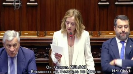 Meloni: in Ue una sorta di conventio ad excludendum, non la condivido