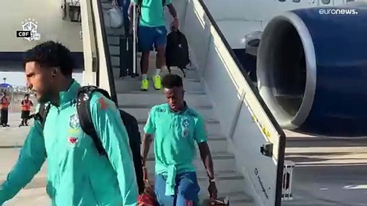 شاهد: المنتخب البرازيلي يصل إلى لاس فيغاس استعدادا لمواجهة الباراغواي في كوبا أمريكا