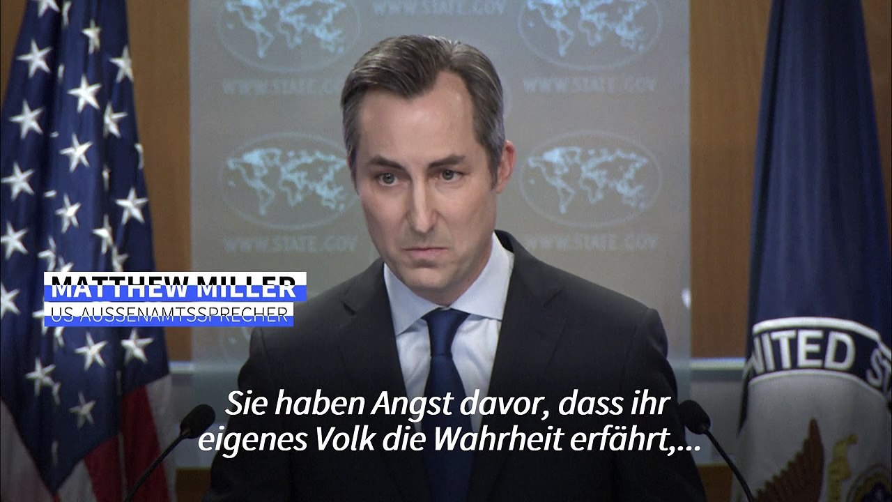 USA: Russland sperrt EU-Medien 'aus Angst'