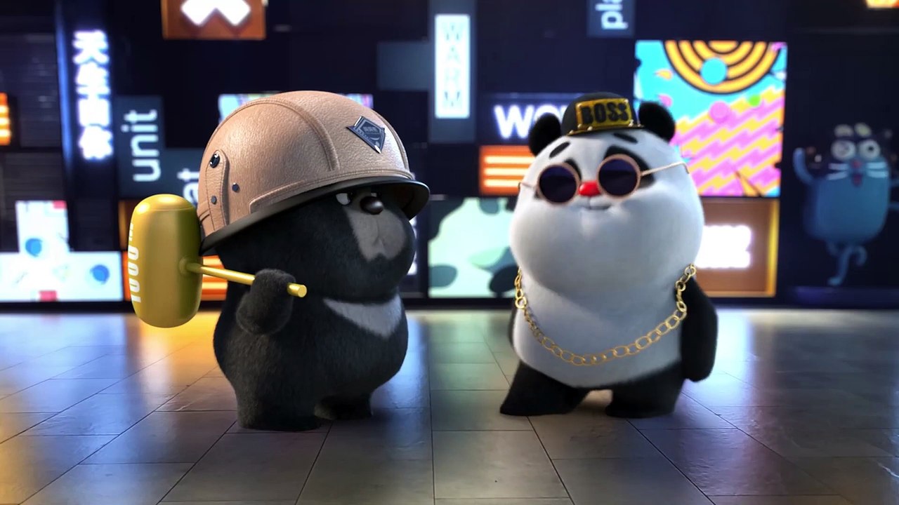 Dance with Bamboo lol Panda  Lisa Crab Dance  Blackpink  Laugh and Happiness