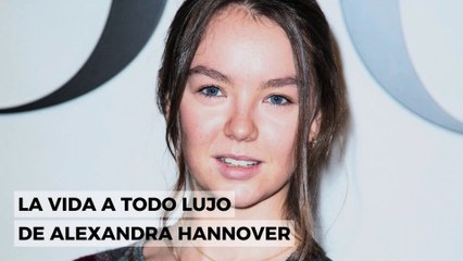 La vida secreta a todo lujo de Alexandra Hannover, hija de Carolina de Mónaco, revelada en su perfil de Instagram secreto