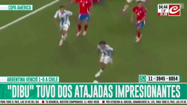 Copa América: la Selección Argentina venció a Chile y clasificò a cuartos de final