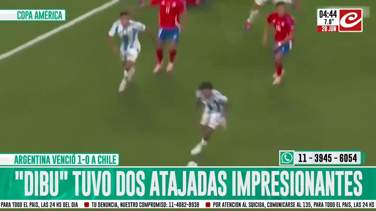 Copa América: la Selección Argentina venció a Chile y clasificò a cuartos de final