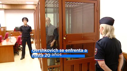 El periodista estadounidense Evan Gershkovich es sometido a juicio por espionaje en Rusia