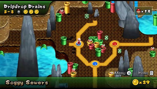 Newer Super Mario Bros. Wii online multiplayer - wii