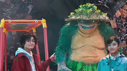 Help me count how many eyes it has- Horror Adventure Movie Scene