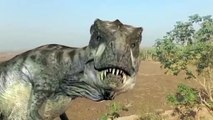Dinosaur Jurassic Zoo kids Rexy dino Fight