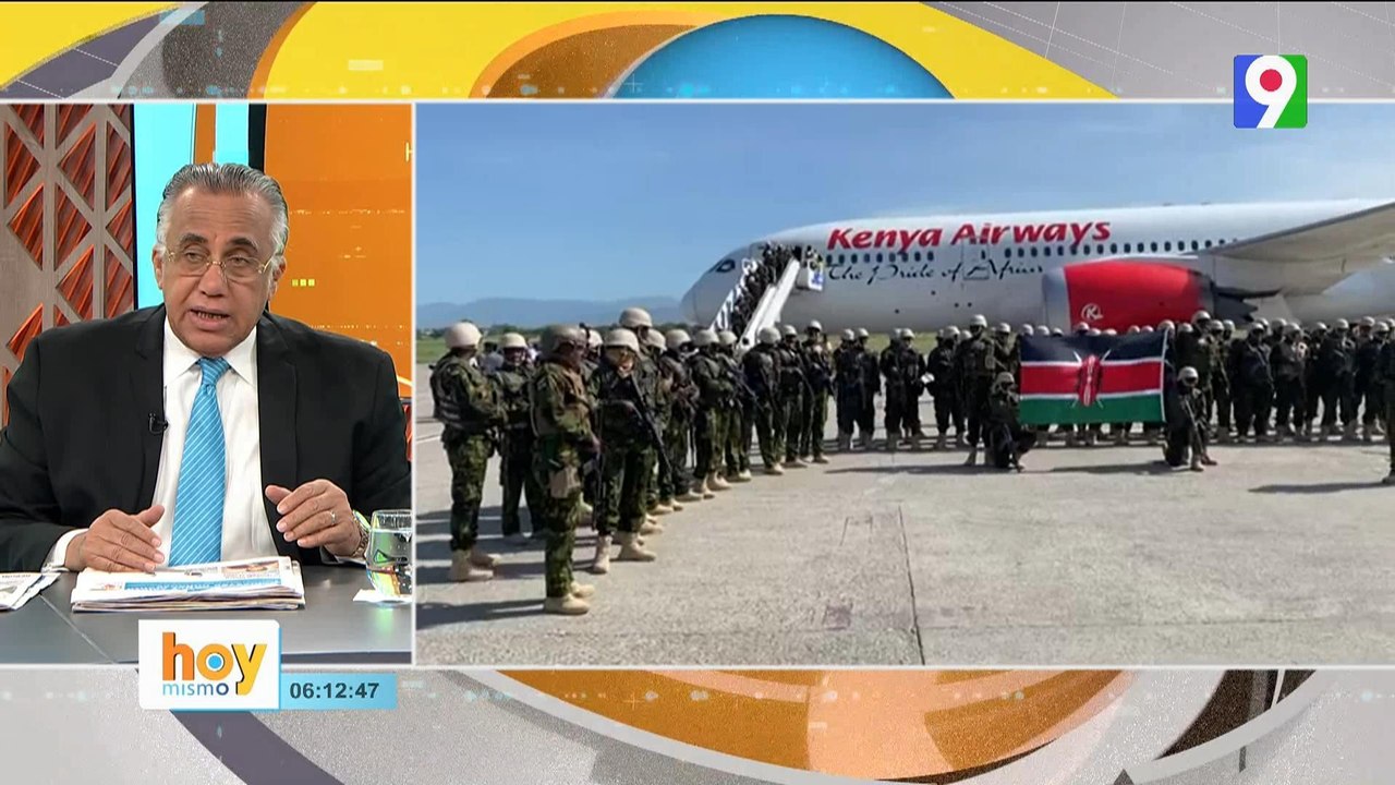 400 soldados de kenia "Purgarán" las bandas delictivas en Haití  | Hoy Mismo