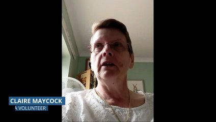 Claire Maycock, from Gravesend,  is celebrating her 40th year of volunteering for St John Ambulance