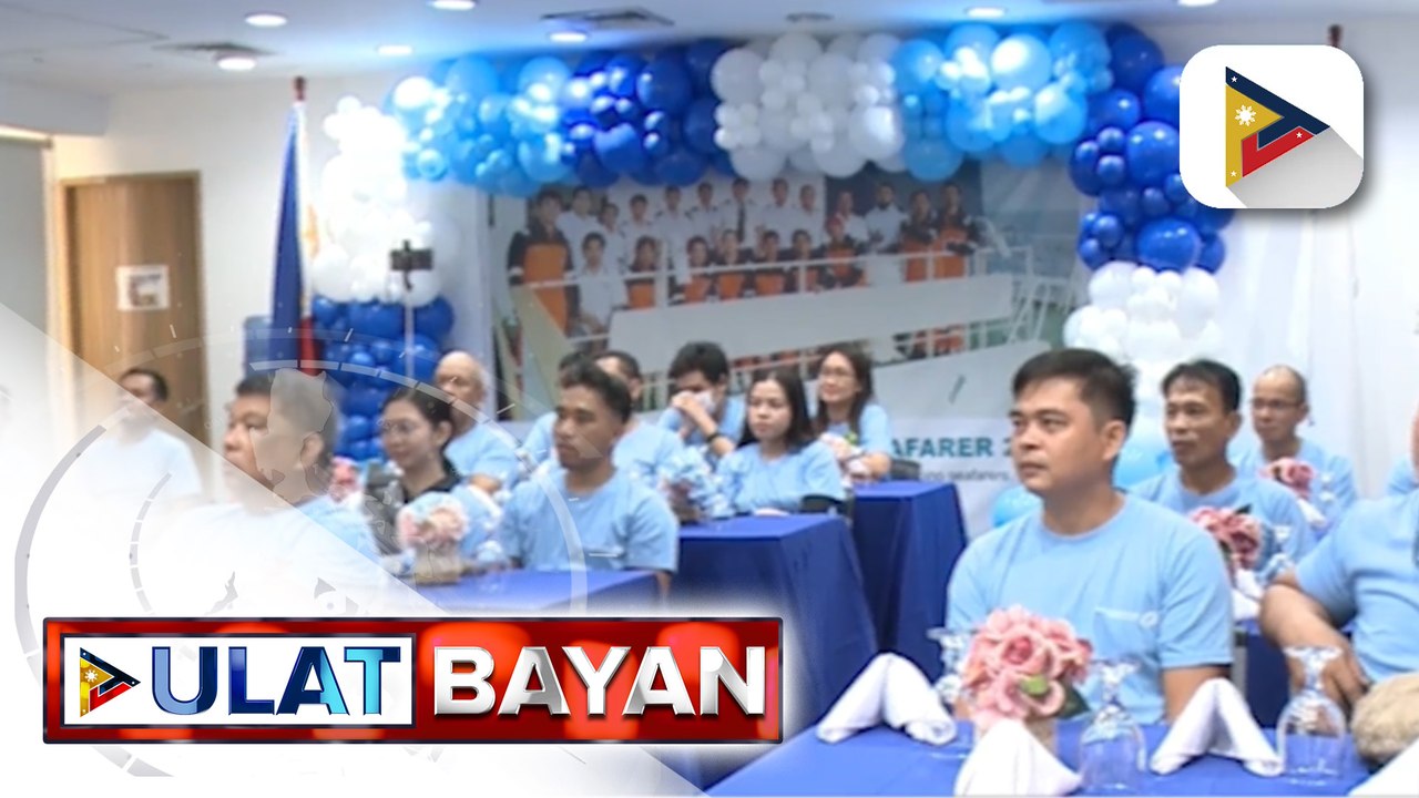 30 Filipino seafarers, binigyang-pagkilala ng F...