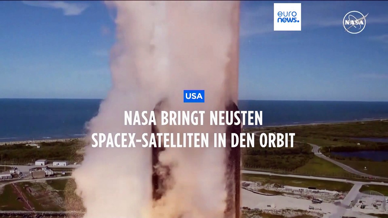 USA: NASA bringt jüngsten SpaceX-Satelliten in den Orbit