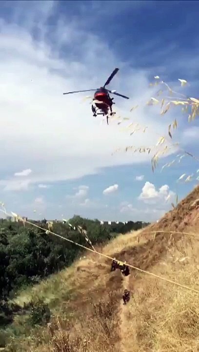 Rescatan a un anciano en Alcalá de Henares tras sufrir un golpe de calor en Los Cerros