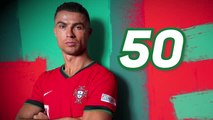 Record-breaking Ronaldo - Portugal superstar to hit 50!