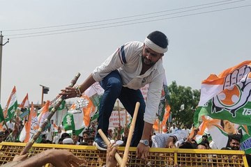 कोटा के बाद अब डीडवाना में फैला कांग्रेस में आक्रोश, पुलिस को रोकना पड़ा, देखें Live Video