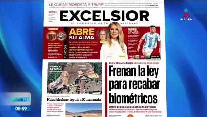 Primeras planas de los periódicos | 26 de junio de 2024