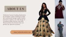 Indo Western Dress for Women - Tehhzeeb Couture