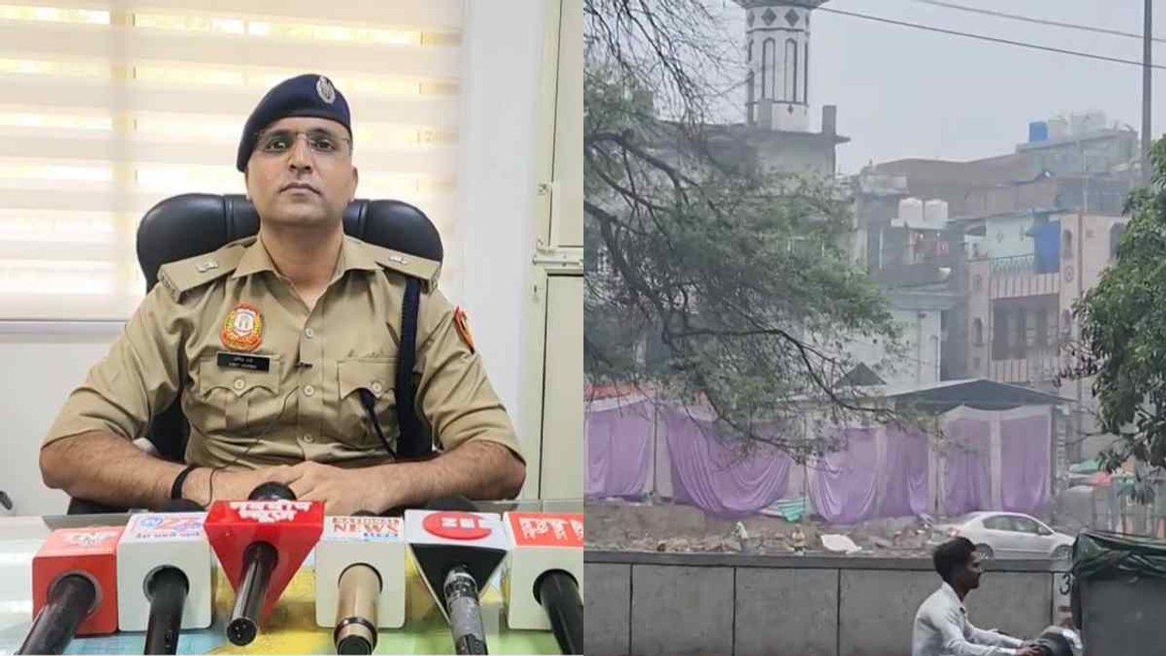 मंगलवार को मंगोलपुरी में धार्मिक स्थल के पास अत...