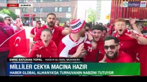 Kritik Çekya maçı öncesi Almanya sokakları kırmızı beyaz: 