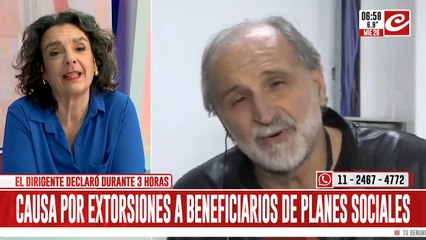 Causa por extorsiones: indagaron a Belliboni y negó acusaciones