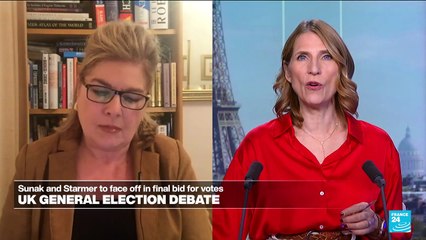 UK election: Sunak and Starmer to face off in final bid for votes