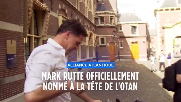 Le Premier ministre des Pays-Bas Mark Rutte prochain secrétaire général de l'OTAN