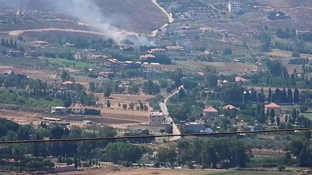 قصف إسرائيلي على قرى جنوبية لبنانية