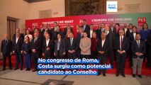 António Costa na linha da frente para o Conselho Europeu, apesar das suspeitas de corrupção