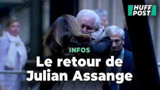 Julian Assange libre et de retour en Australie