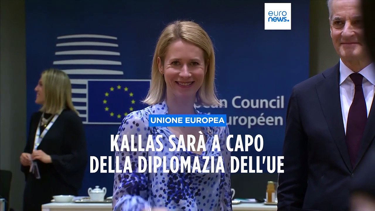 Kaja Kallas pronta a diventare Alto rappresentante dell'Ue