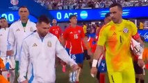 Aegentina Vs Chile 1-0 Football Match Highlights Copa America 2024