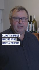 Climate change making wine more alcoholic