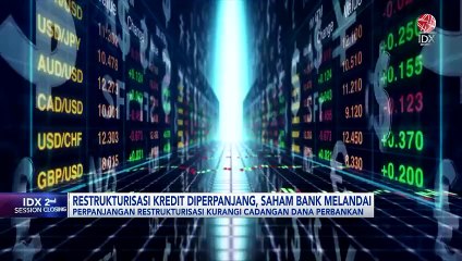 Restrukturisasi Kredit Diperpanjang, Saham Bank Melandai