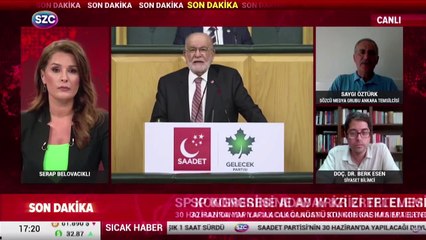 Saygı Öztürk, SP Kongresindeki aday krizi ertelemesini değerlendirdi