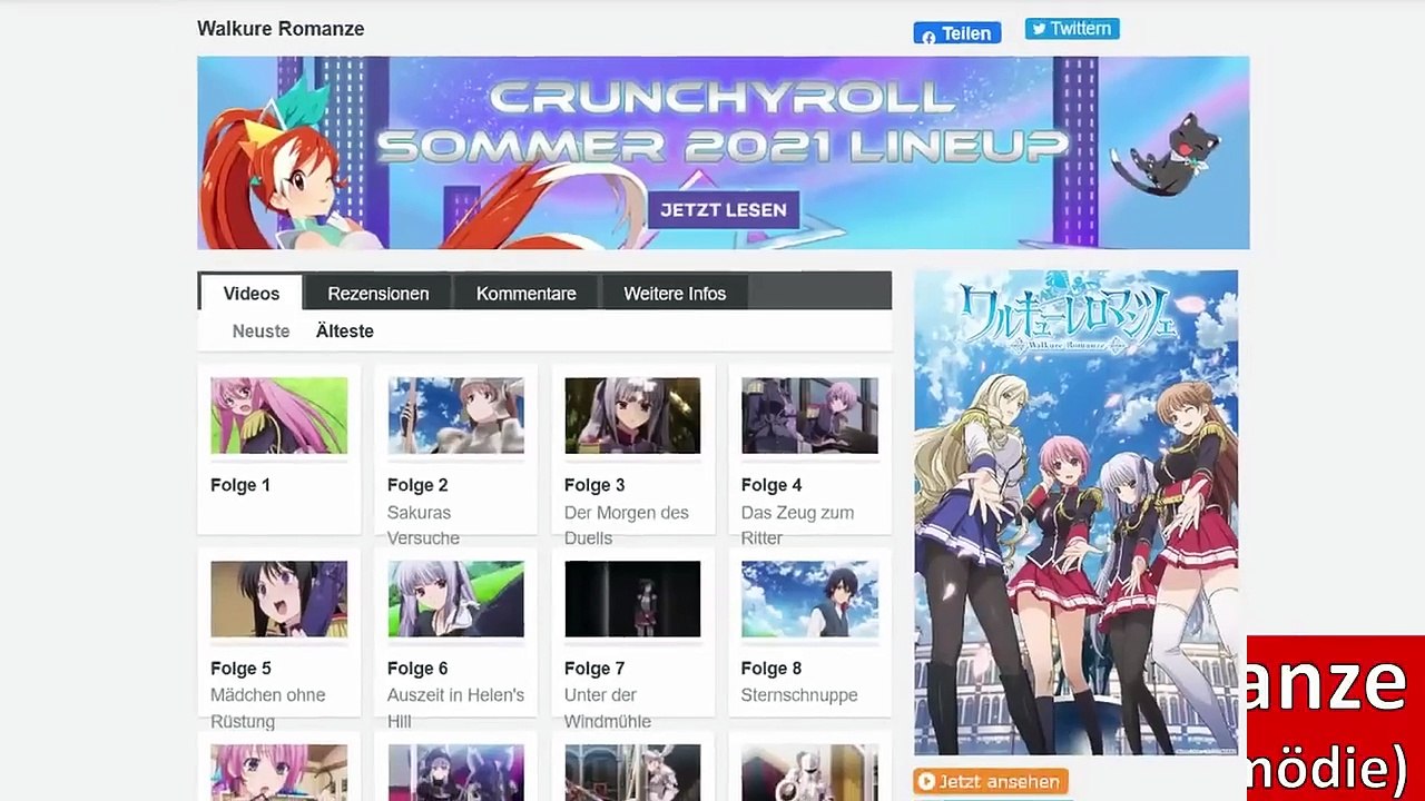 Die BESTEN Romance Anime auf Crunchyroll (Deutsch German)