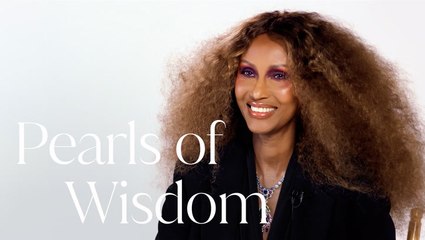 Iman Shares Pearls of Wisdom for Life, Beauty, and Fashion
