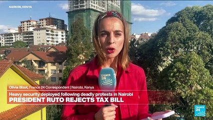 Kenya's Ruto says finance bill to be withdrawn after anti-tax protest deaths