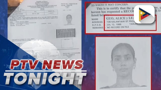 Sen. Hontiveros shows two documents with same info on names, birthdays but with different photos...