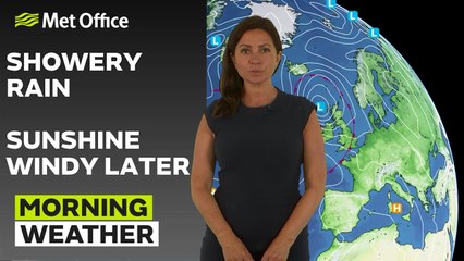Met Office Morning Weather Forecast 27/06/24 - Cloud, rain and strong winds