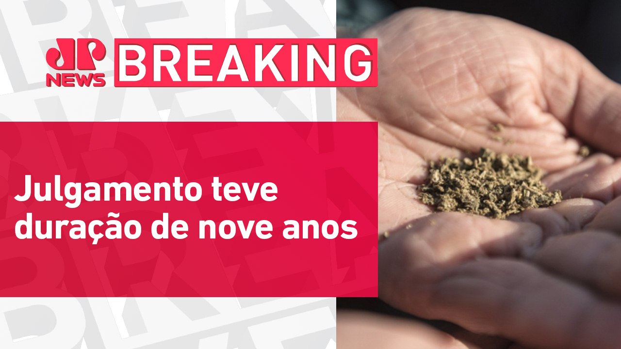 STF descriminaliza porte de maconha para uso pessoal | BREAKING NEWS