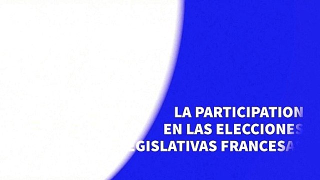 La participación en las elecciones legislativas francesas